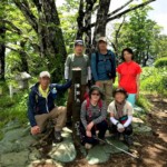 山頂に到着したので記念撮影