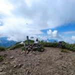 山頂に到着です