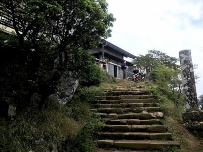 南陵コースで大山山頂へ