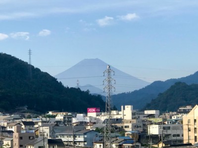 大月駅から少し歩いただけでコレ!