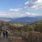 ほったらかし温泉まであと少し、パステルカラーが最高