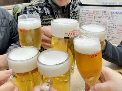 下社でかんぱ〜い