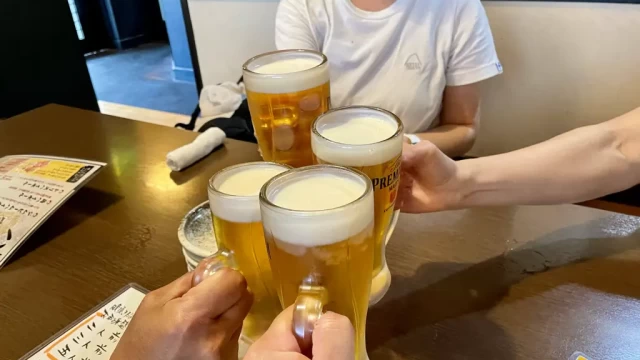 下山後、渋沢で反省会(何を?)