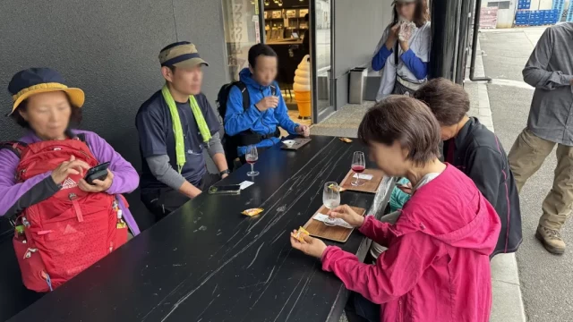 その後、軽めに一杯