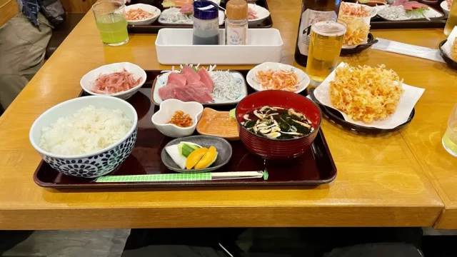 桜えびてんこ盛り